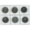 Image 2 : 6 Commemorative Canadian Nickel Dollars