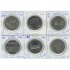 Image 1 : 6 Commemorative Canadian Nickel Dollars
