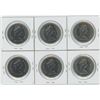 Image 2 : 6 Commemorative Canadian Nickel Dollars