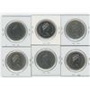Image 2 : 6 Commemorative Canadian Nickel Dollars