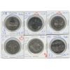 Image 1 : 6 Commemorative Canadian Nickel Dollars