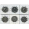Image 2 : 6 Commemorative Canadian Nickel Dollars