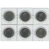 Image 2 : 6 Commemorative Canadian Nickel Dollars