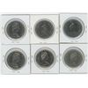 Image 2 : 6 Commemorative Canadian Nickel Dollars