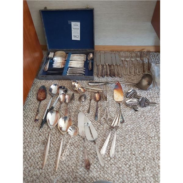 Silver plated cutlery A