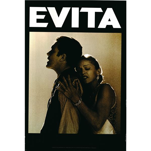 Evita 1996 original one sheet movie poster