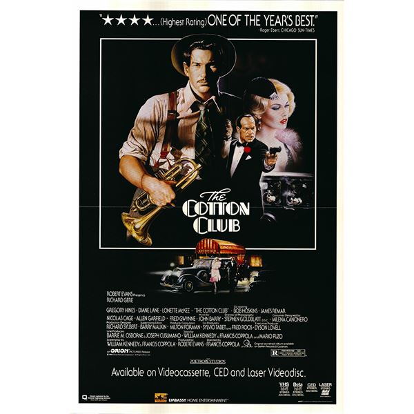 The Cotton Club original 1984 vintage one sheet movie poster