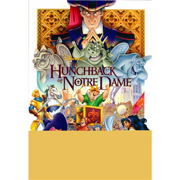 The Hunchback of Notre Dame 1996 original one sheet movie poster