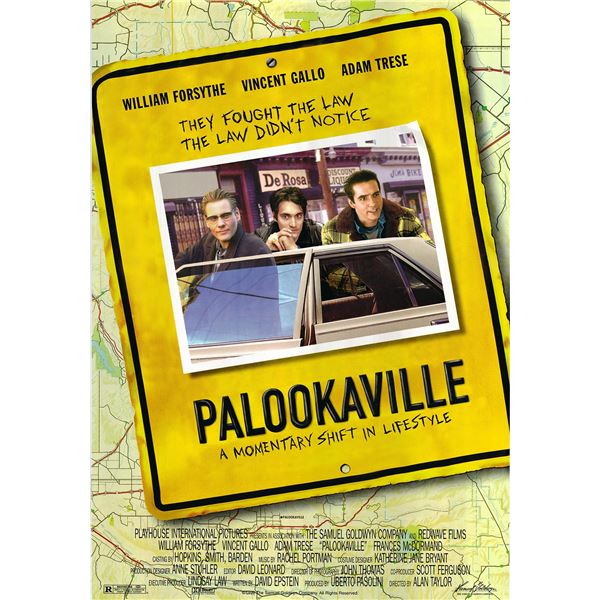 Palookaville original 1995 vintage one sheet movie poster