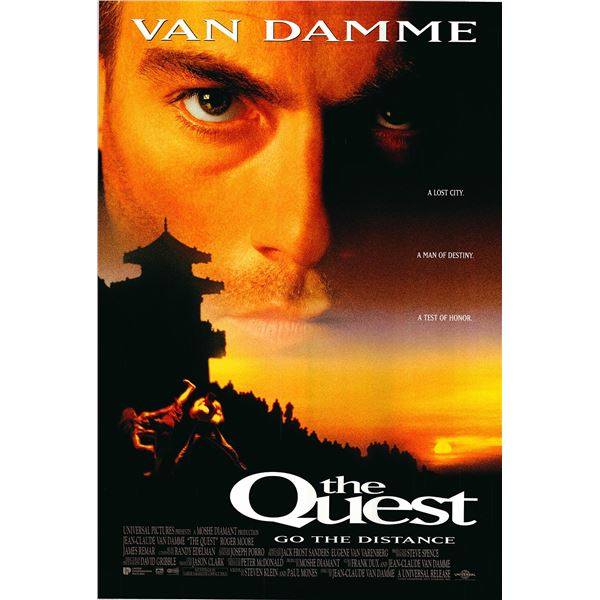 The Quest original 1996 vintage one sheet movie poster