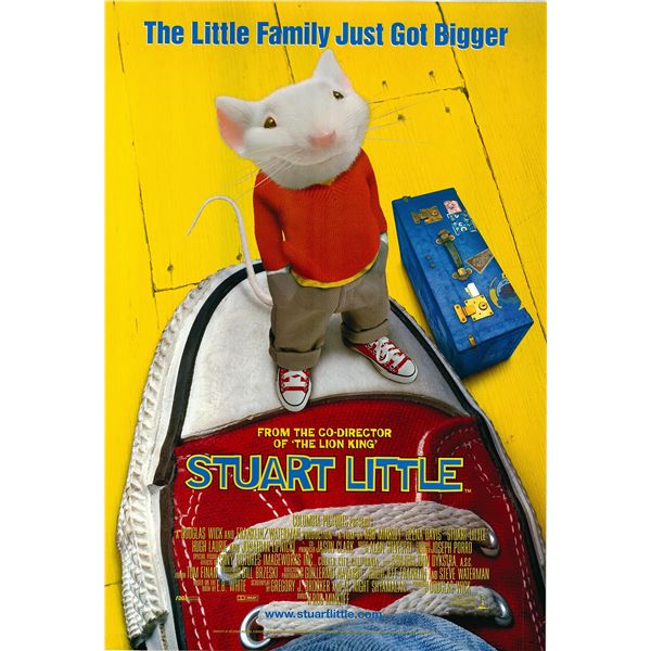 Stuart Little original 1999 vintage one sheet movie poster
