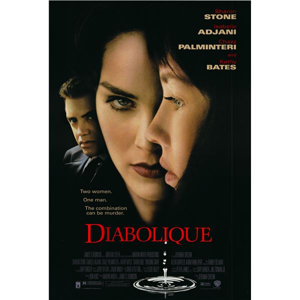 Diabolique 1996 original one sheet movie poster