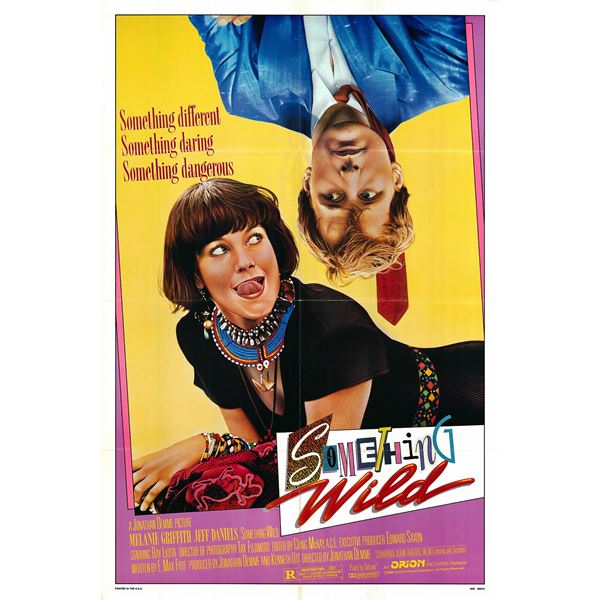 Something Wild original 1986 vintage one sheet movie poster