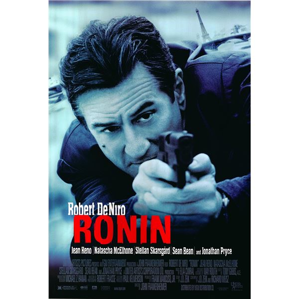 Ronin original 1998 vintage one sheet movie poster