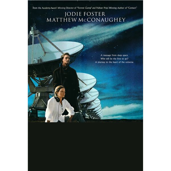 Contact 1997 original one sheet movie poster