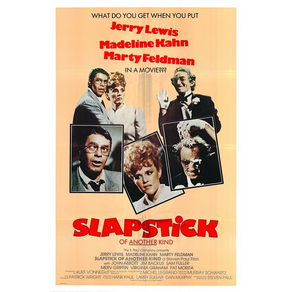Slapstick of Another Kind original 1982 vintage one sheet movie poster