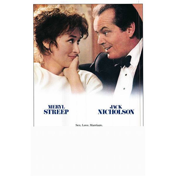 Heartburn 1986 original vintage one sheet movie poster