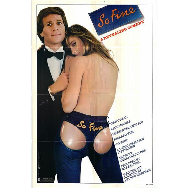 So Fine original 1981 vintage one sheet movie poster
