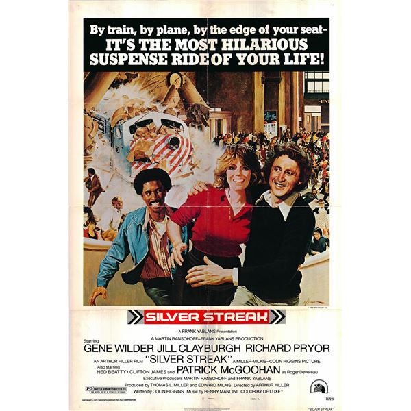 Silver Streak original 1976 vintage one sheet movie poster