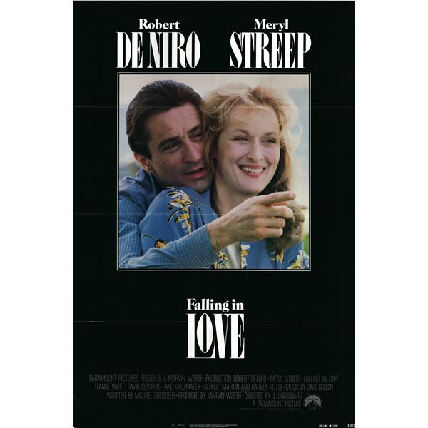 Falling in Love 1984 original vintage one sheet movie poster