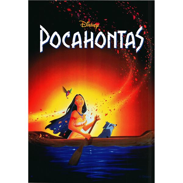 Pocahontas 1995 original movie poster