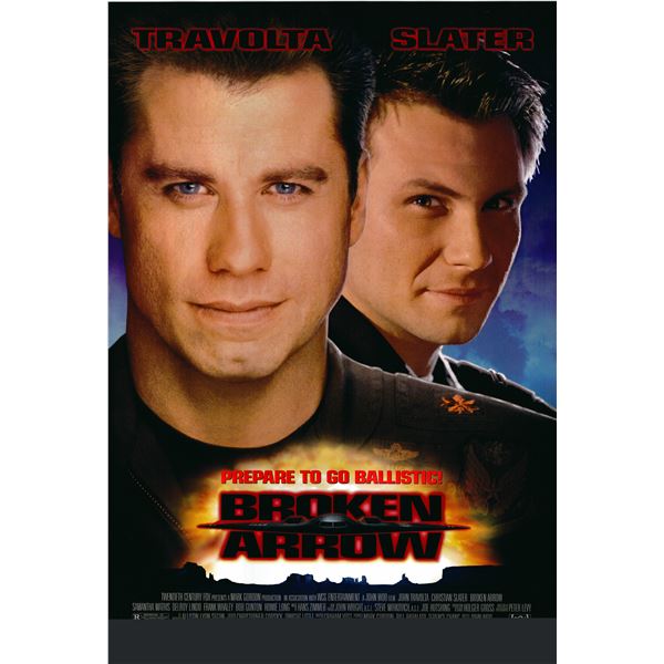 Broken Arrow 1995 original movie poster
