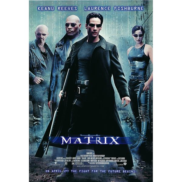 The Matrix 1999 original movie poster