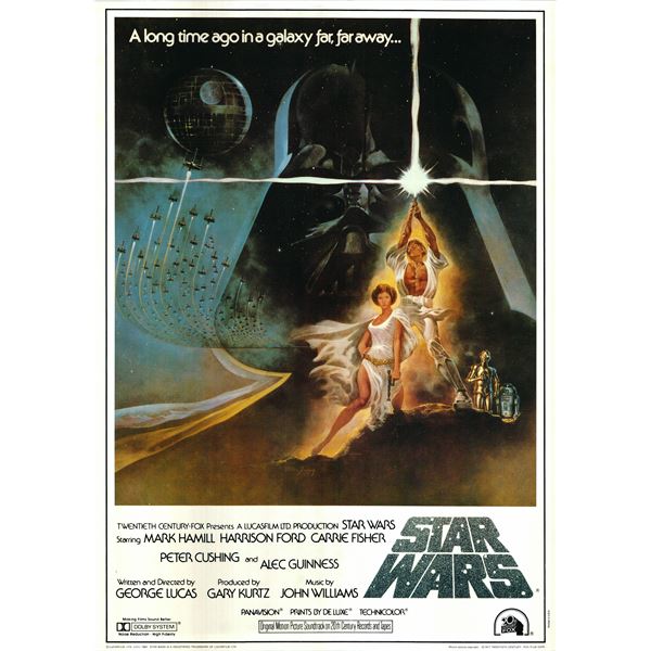 Star Wars 1982 original vintage movie poster