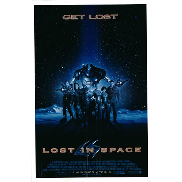 Lost in Space 1997 original one sheet movie poster