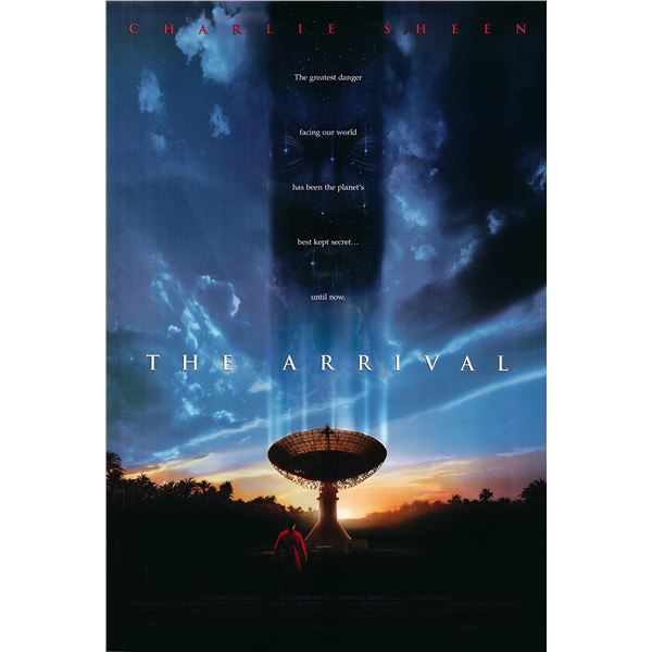 The Arrival original 1996 vintage one sheet movie poster