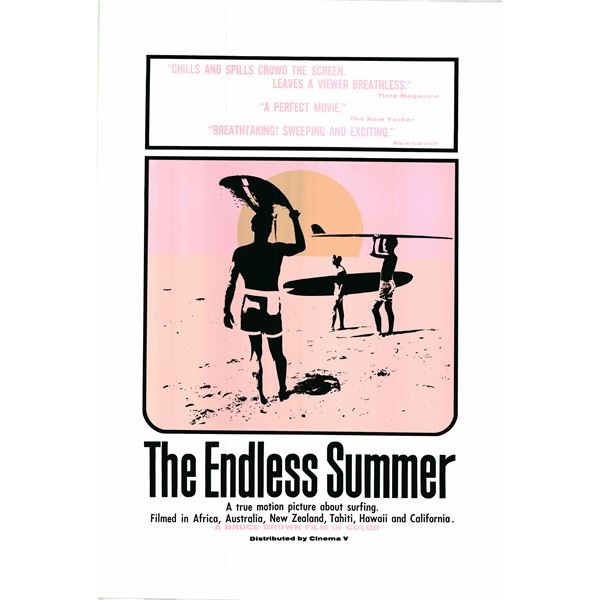The Endless Summer 1966R Reproduction One Sheet Poster