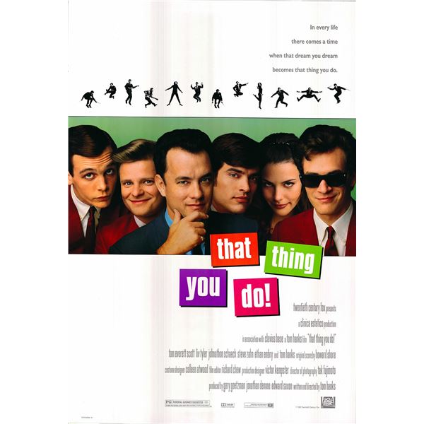 That Thing You Do! original 1996 vintage one sheet movie poster