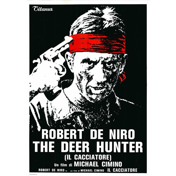 The Deer Hunter (Il Cacciatore) 1978 original vintage one sheet poster
