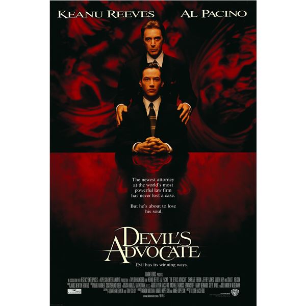 The Devil's Advocate 1997 original movie poster