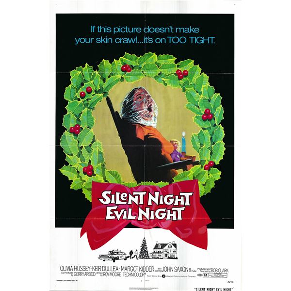 Silent Night, Evil Night original 1975 vintage one sheet poster