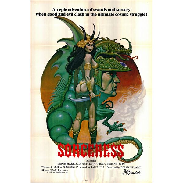 Sorceress original 1982 vintage one sheet movie poster