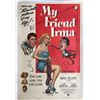 Image 1 : My Friend Irma 1949 original vintage linen backed one sheet movie poster
