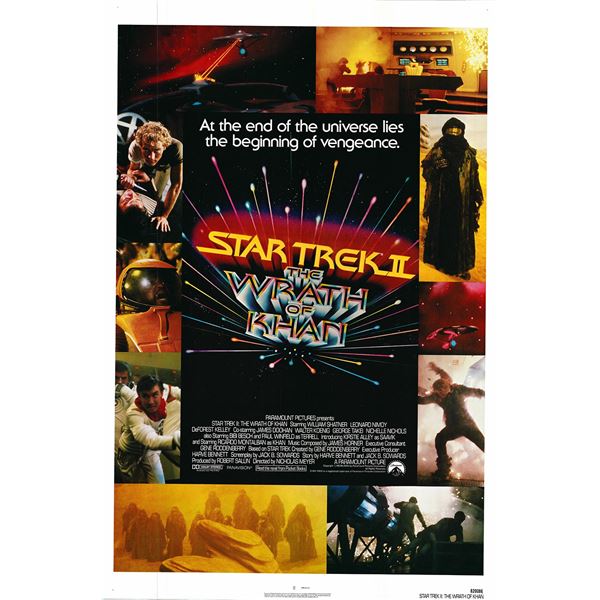 Star Trek II: The Wrath of Khan 1982 original vintage movie poster