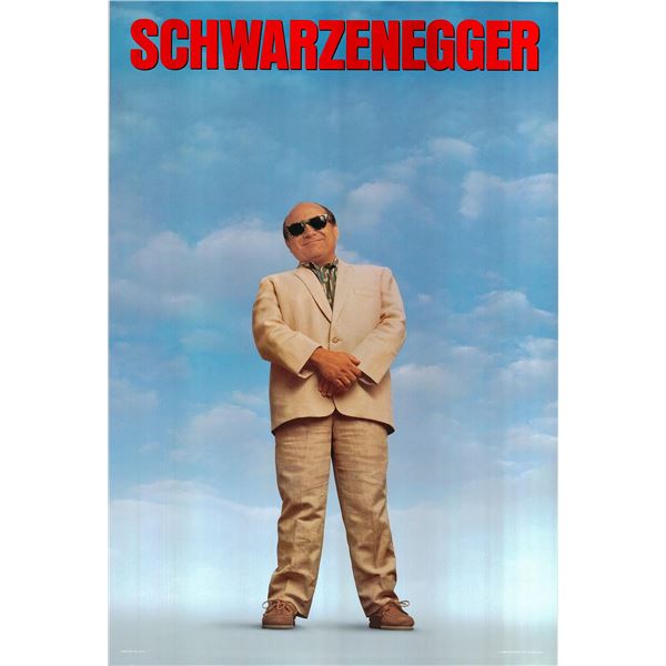 Twins original 1988 vintage advance one sheet movie poster