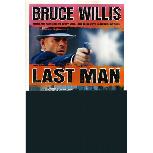 Last Man Standing 1996 original one sheet movie poster