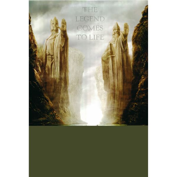 The Lord of the Rings: The Fellowship of the Ring 2001 original one sheet movie poster