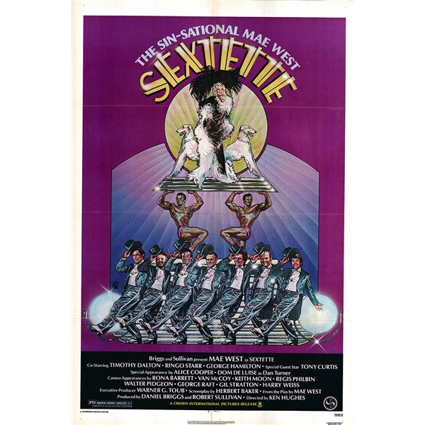 Sextette original 1978 vintage one sheet movie poster