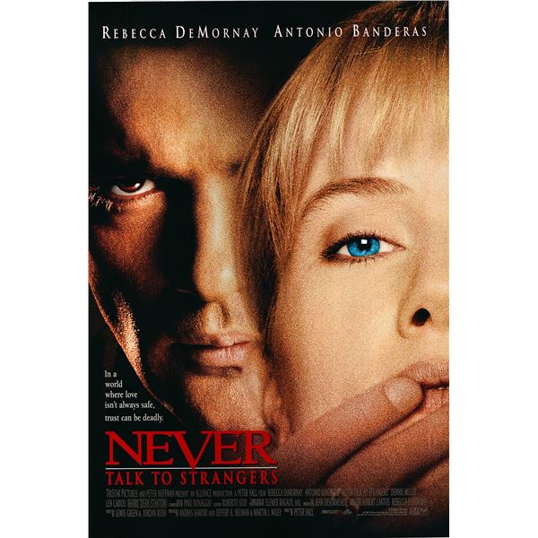 Never Talk to Strangers Â  1995 original movie poster
