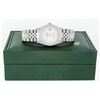 Image 8 : Rolex Mens Stainless Steel Mother Of Pearl Diamond Lugs Datejust Wristwatch With