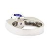 Image 3 : 1.98 ctw Sapphire And Diamond Ring - Platinum