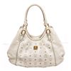Image 1 : MCM White Monogram Hobo Bag