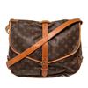 Image 1 : Louis Vuitton Brown Saumur 35cm Crossbody Bag