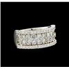 Image 1 : 1.95 ctw Diamond Ring - 14KT White Gold