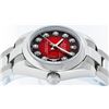 Image 4 : Rolex New Style Ladies Stainless Steel Red Vignette Diamond Quickset Datejust Wr