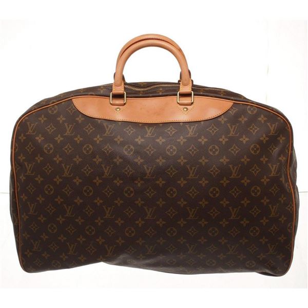 Louis Vuitton Brown Monogram Canvas Alize Travel Bag